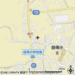 青森県弘前市鬼沢菖蒲沢94-2周辺の地図