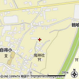 青森県弘前市鬼沢菖蒲沢184周辺の地図