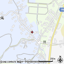青森県南津軽郡藤崎町亀岡松元106-2周辺の地図