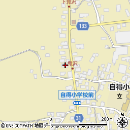 青森県弘前市鬼沢菖蒲沢79周辺の地図