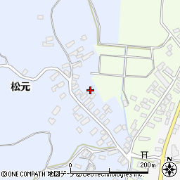 青森県南津軽郡藤崎町亀岡松元114周辺の地図