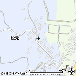 青森県南津軽郡藤崎町亀岡松元119周辺の地図