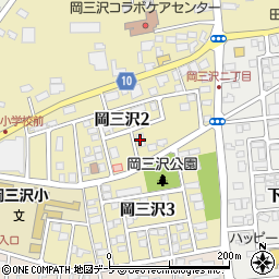 レオネクスト岡三沢周辺の地図