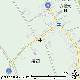 青森県弘前市青女子桜苅177-13周辺の地図