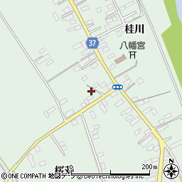 青森県弘前市青女子桜苅787周辺の地図