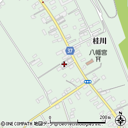 青森県弘前市青女子桜苅323周辺の地図