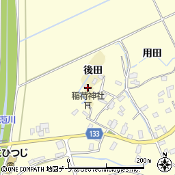 青森県弘前市鬼沢後田118-4周辺の地図