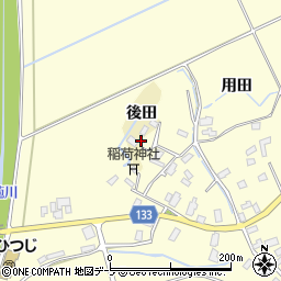 青森県弘前市鬼沢後田118-6周辺の地図