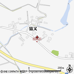 青森県三沢市三沢猫又53周辺の地図