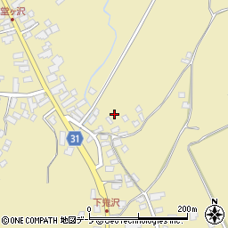 青森県弘前市鬼沢後田223-1周辺の地図