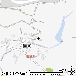 青森県三沢市三沢猫又45周辺の地図