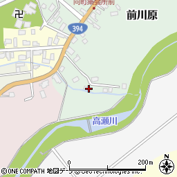 青森県上北郡七戸町前川原40-10周辺の地図