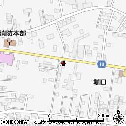 有限会社堀ガソリンスタンド周辺の地図