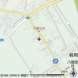 青森県弘前市青女子桜苅316周辺の地図