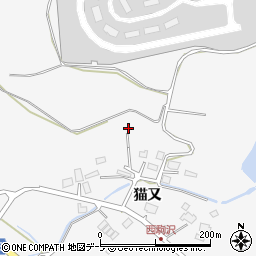 青森県三沢市三沢猫又113周辺の地図