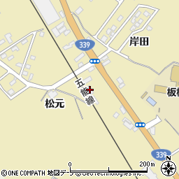 セブンイレブン板柳辻店周辺の地図