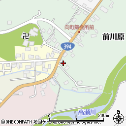 青森県上北郡七戸町前川原28周辺の地図