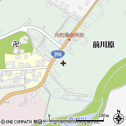 青森県上北郡七戸町前川原25周辺の地図