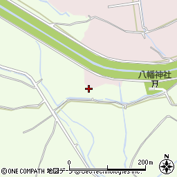 青森県青森市浪岡大字下十川富岡25-6周辺の地図