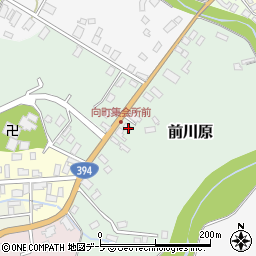 青森県上北郡七戸町前川原20周辺の地図