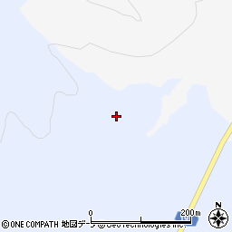 青森県西津軽郡鰺ヶ沢町一ツ森町葛ケ沢周辺の地図