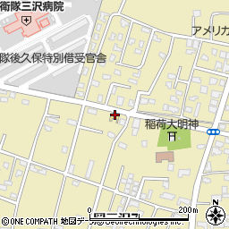ヤマザキＹショップ三沢店周辺の地図
