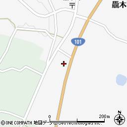 青森県西津軽郡深浦町驫木根株周辺の地図