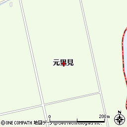 青森県北津軽郡板柳町横沢元里見周辺の地図