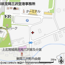 トヨタレンタリース青森三沢空港店周辺の地図