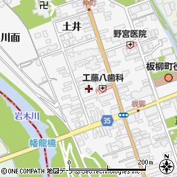 有限会社古川新聞店周辺の地図