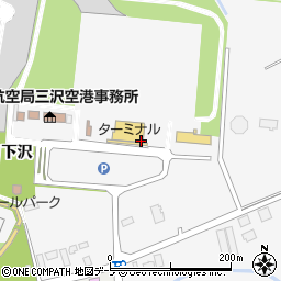 三沢空港空の駅みさわ周辺の地図