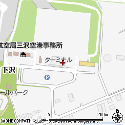 青森県三沢市三沢下沢周辺の地図