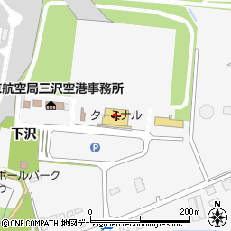オリックスレンタカー三沢空港店周辺の地図