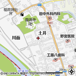 赤川　写真館周辺の地図