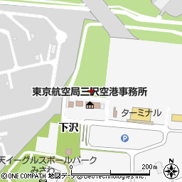 青森県三沢市三沢周辺の地図
