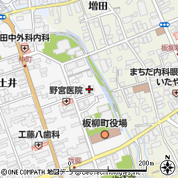 伊世谷・看板店周辺の地図