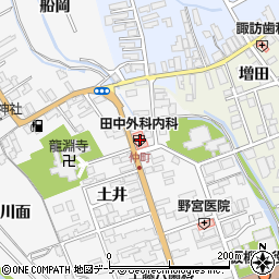 田中外科内科医院周辺の地図