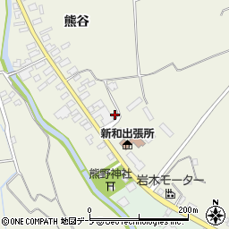 青森県弘前市種市熊谷10周辺の地図