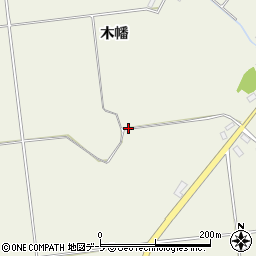 青森県弘前市種市木幡周辺の地図