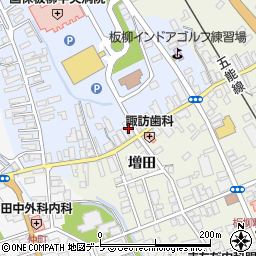笹田荒物雑貨店周辺の地図