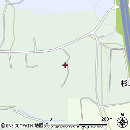 青森県青森市浪岡大字吉内山下116周辺の地図
