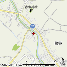 青森県弘前市種市熊谷406周辺の地図