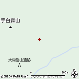 青森県弘前市大森勝山961周辺の地図