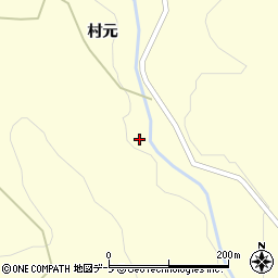 青森県青森市浪岡大字相沢野木嶋周辺の地図