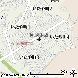 神山燃料店周辺の地図