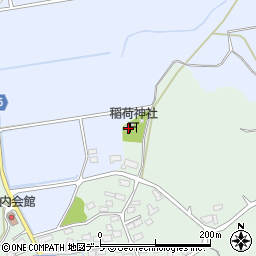 青森県青森市浪岡大字吉内山下37周辺の地図