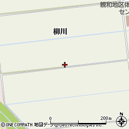 青森県弘前市種市柳川周辺の地図