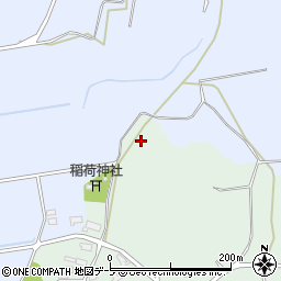 青森県青森市浪岡大字吉内山下38周辺の地図