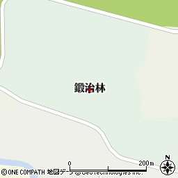 青森県七戸町（上北郡）鍛治林周辺の地図