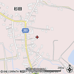 青森県青森市浪岡大字銀周辺の地図